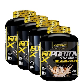 Kit 4x Whey Isso Blend CompleX Protein  2Kg - XPRO
