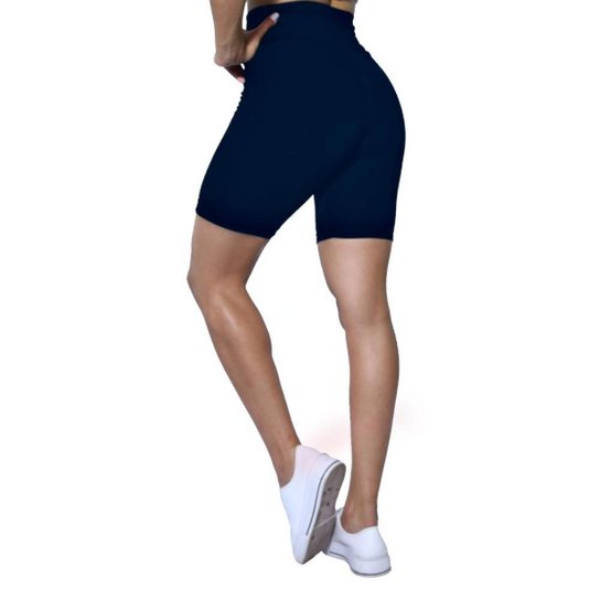 Kit 5 Bermudas Plus Size Heide Ribeiro Leg Basic Academia