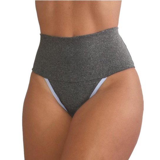 Kit 5 Calcinha Feminina Cós Alto Com Compressão Pra Barriga Viére - Mescla Menor preço em Kit 5 Calcinha Feminina Cós Alto Com Compressão Pra Barriga Viére - Mescla