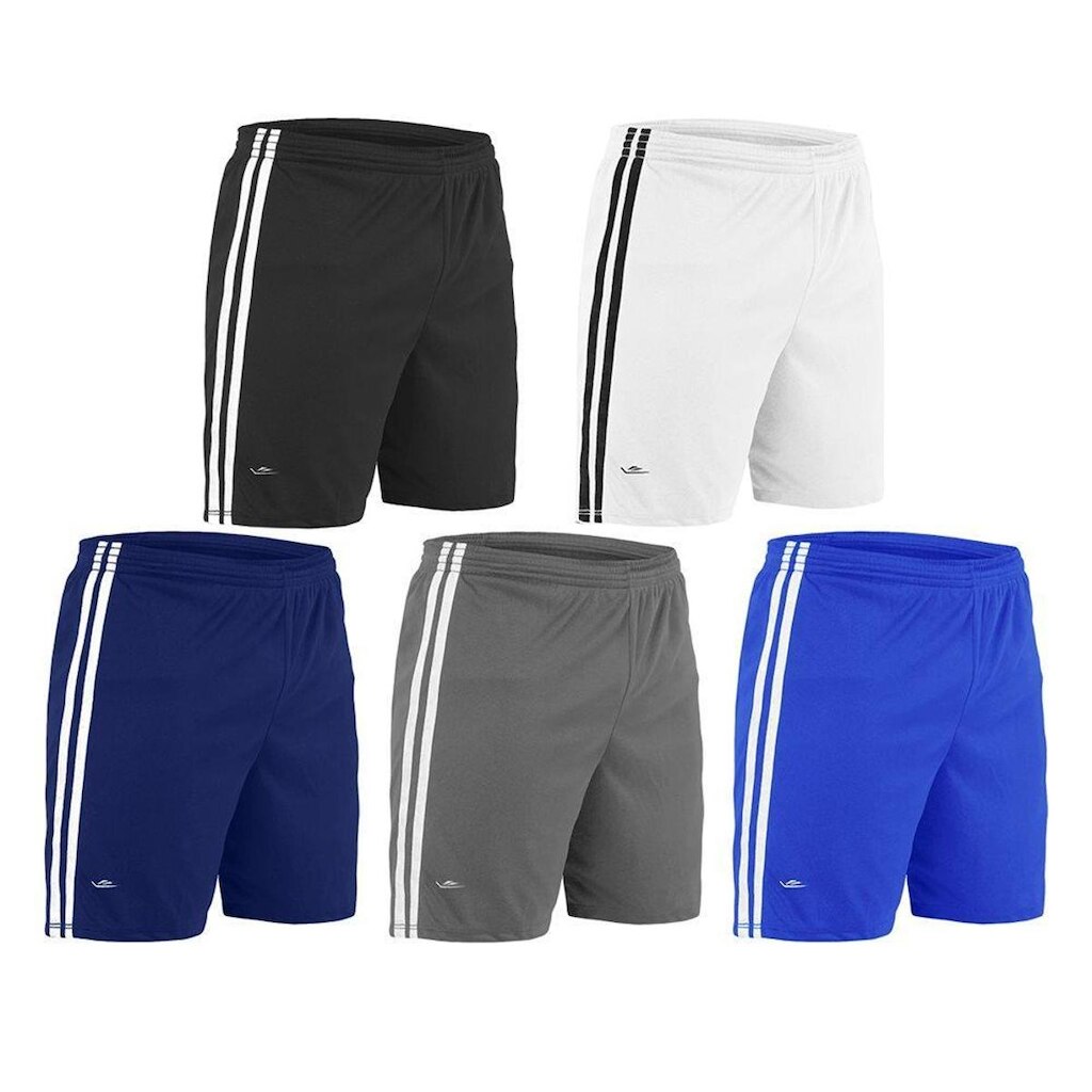Kit 5 Calções Elite Essential Oreste Granillo Juv