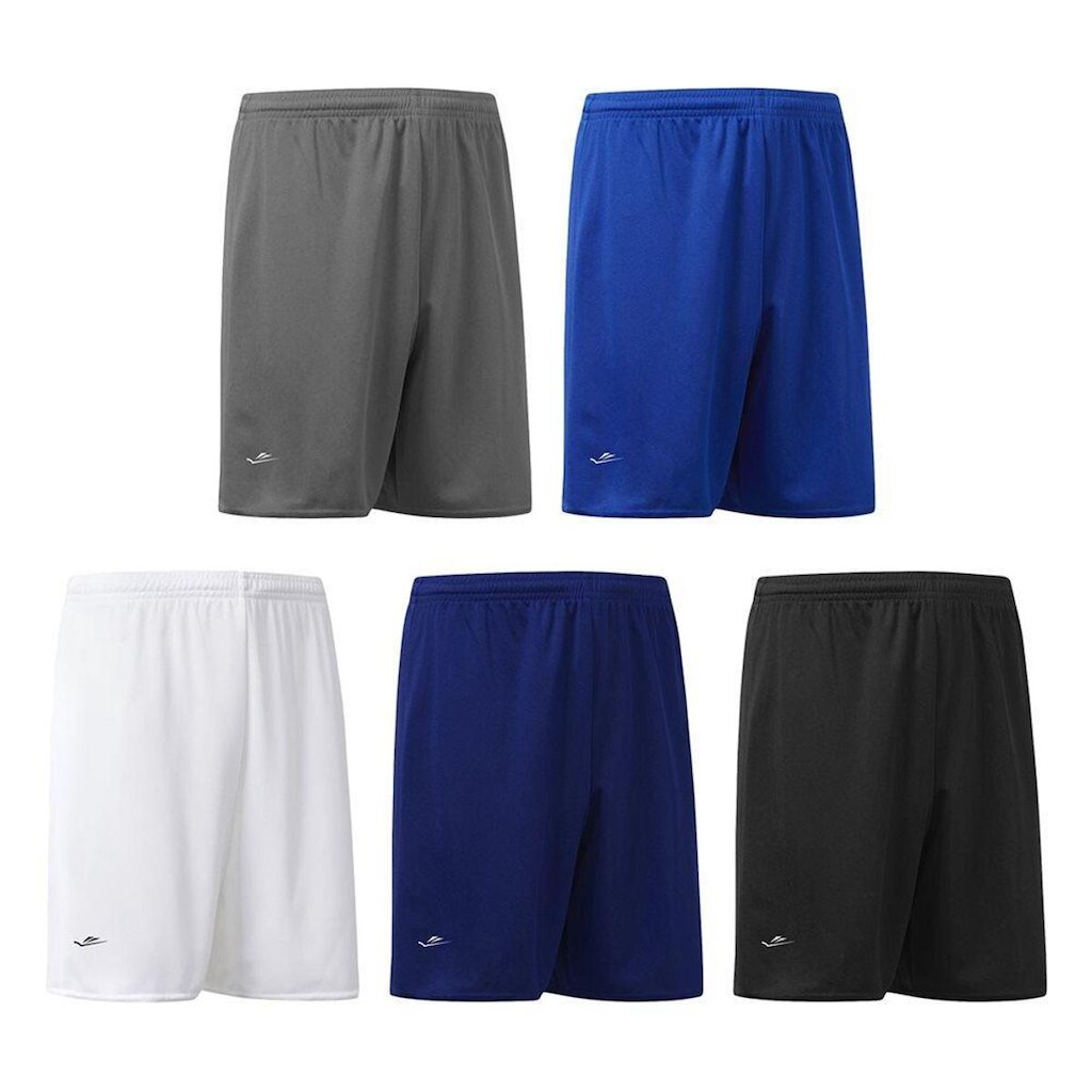 Kit 5 Calções Elite Romeo Menti Plus Size Masculi