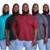 Kit 5 Camisa Polo Plus Size Masculina Piquet - Chumbo+Preto