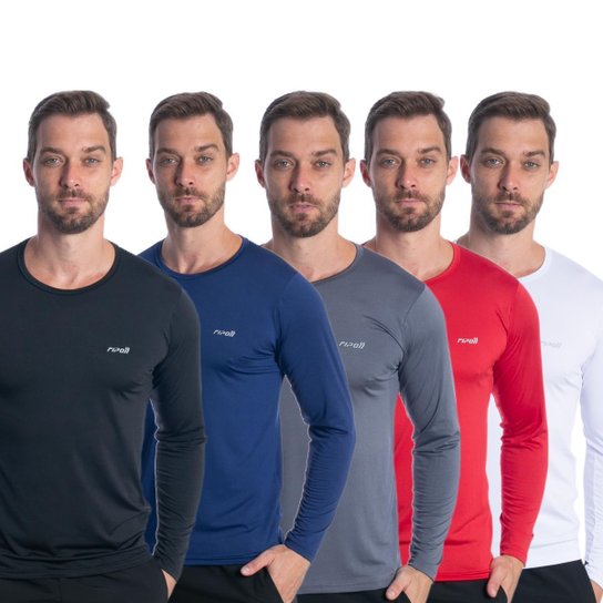 Kit 5 Camiseta Camisa Segunda Pele Proteção Solar Uv Termica - Preto é ruim? Kit 5 Camiseta Camisa Segunda Pele Proteção Solar Uv Termica - Preto é boa?