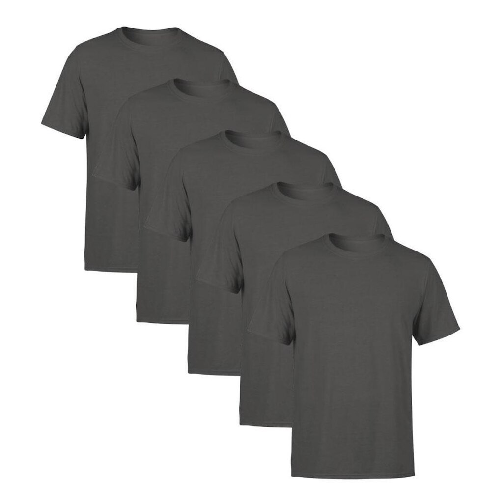 Kit 5 Camisetas Masculina Lisa Premium 100% Algodão