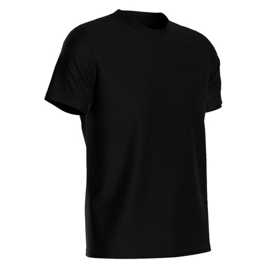 Kit 5 Camisetas Masculinas Algodão Básicas Manga Curta Conforto Dia a Dia
