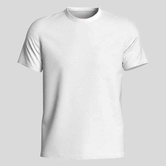 Kit 5 Camisetas Masculinas Básicas Algodão Manga Curta Casual Confortável