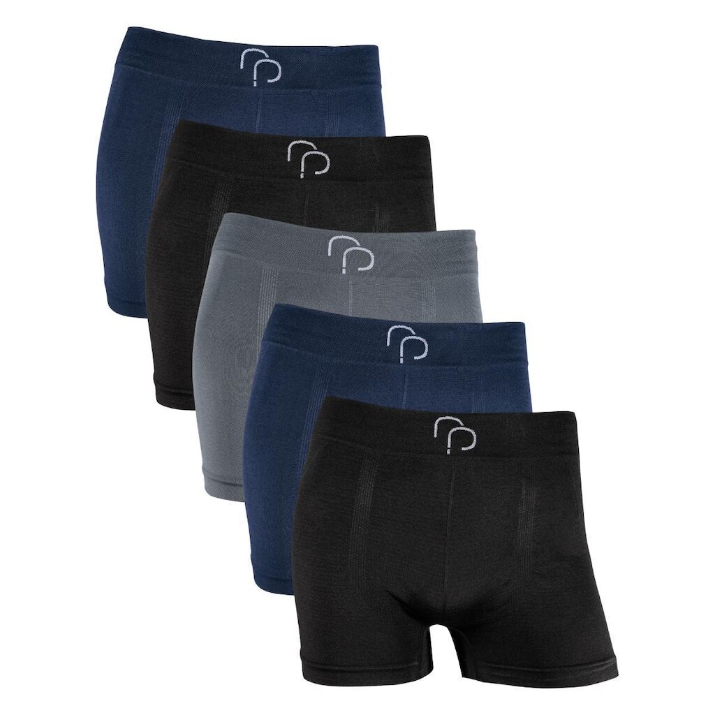 Kit 5 Cuecas Boxer Rafa Parize Microfibra Sem Costura