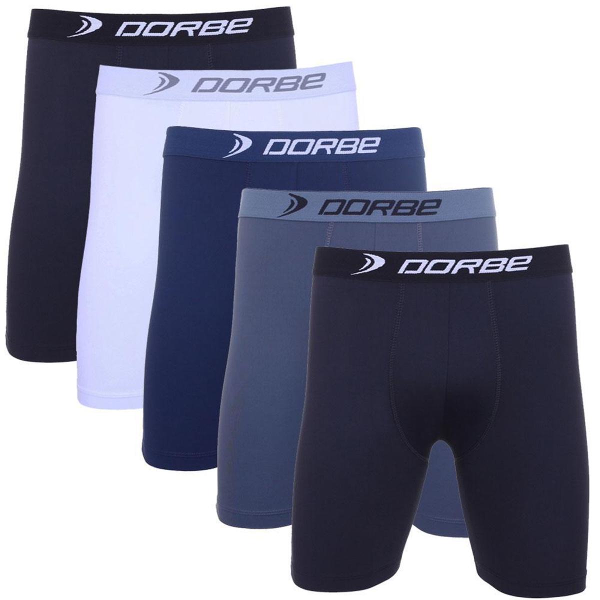 Kit 5 Cuecas Long Leg Microfibra Dorbe Menor preço em Kit 5 Cuecas Long Leg Microfibra Dorbe