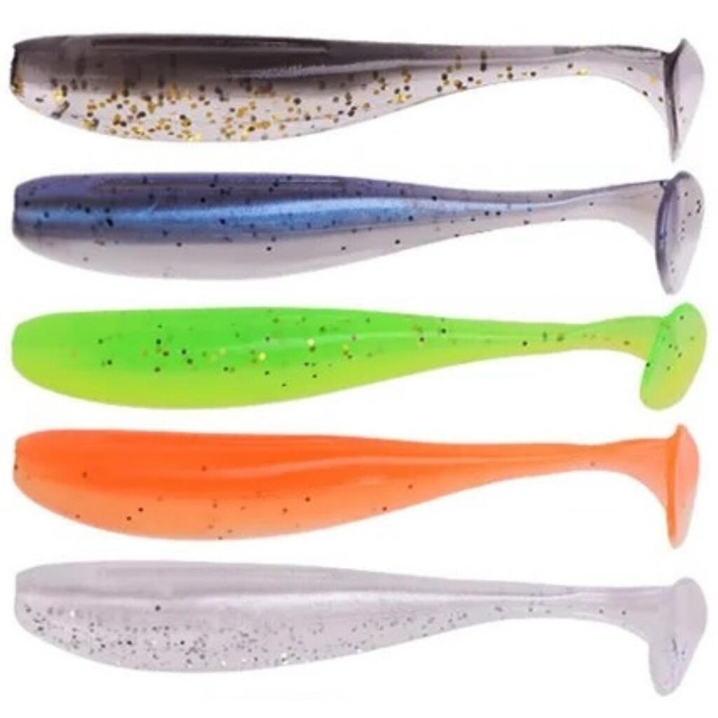 Kit 5 Iscas Artificial soft para tucunaré badejo robalo