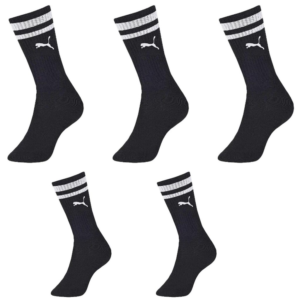 Kit 5 Pares Meia Esportiva Masculina Cano Longo Puma 4690