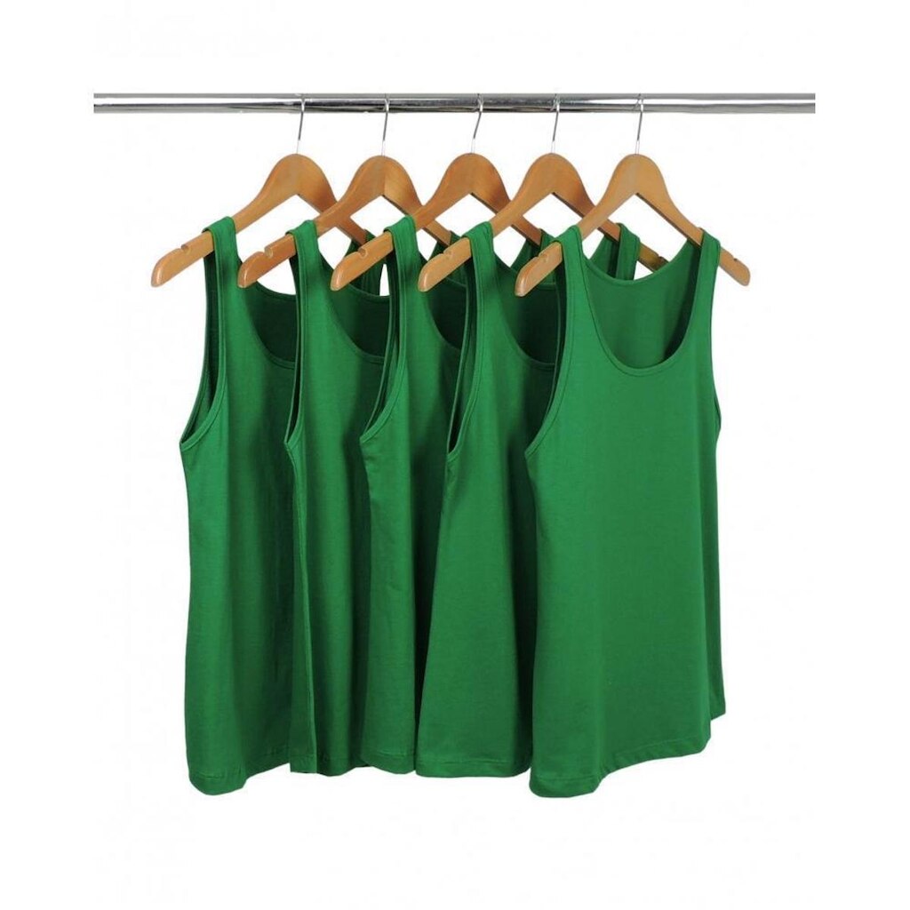 Kit 5 Regatas Femininas De Algodão Premium Básica Lisa