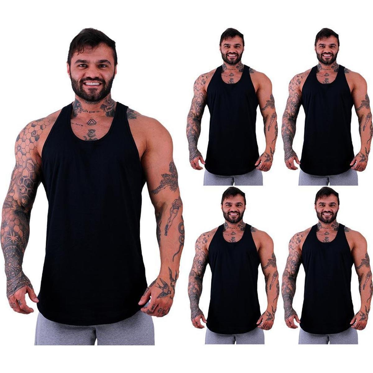 Kit 5 Regatas Longline MXD Conceito Slim Cores Básicas e Mescladas Lisas Menor preço em Kit 5 Regatas Longline MXD Conceito Slim Cores Básicas e Mescladas Lisas
