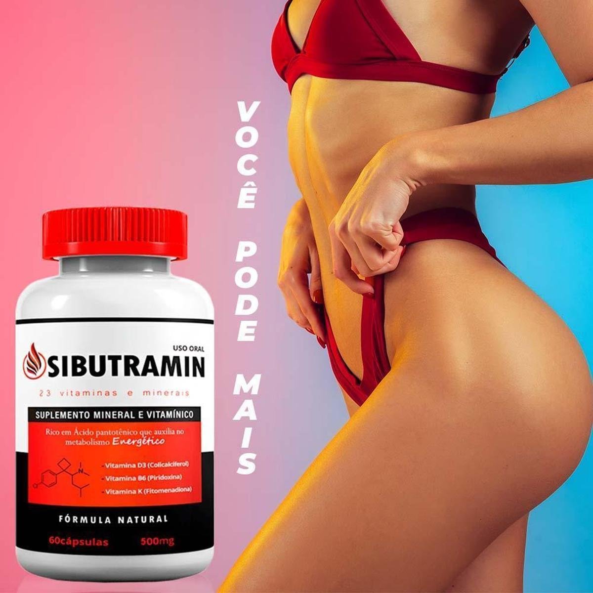 Kit 5x - Sibutramin Suplemento Alimentar - 60 Caps Menor preço em Kit 5x - Sibutramin Suplemento Alimentar - 60 Caps