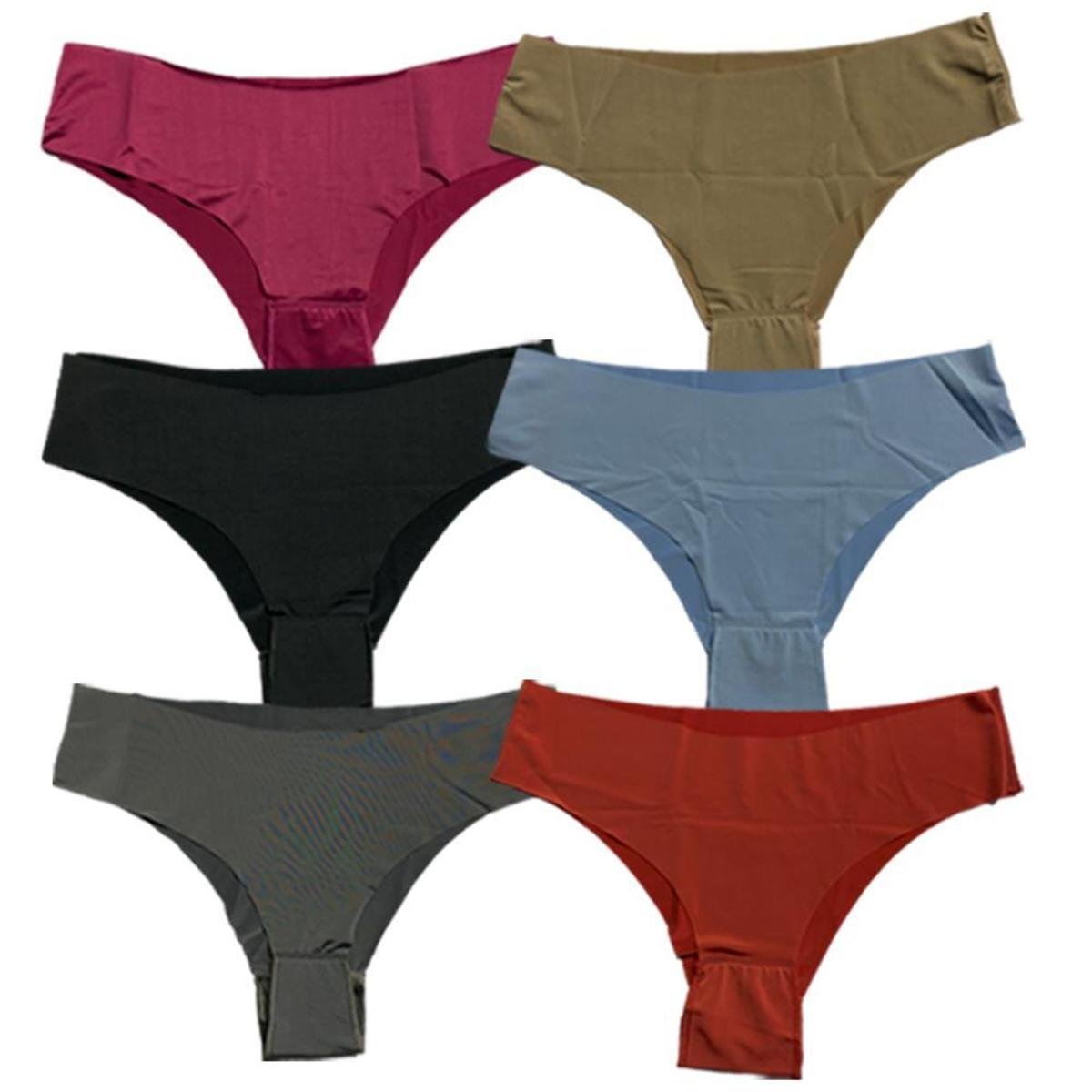 Kit 6 Calcinhas Atacado Tanga Fristyle Em Microfibra Sem Costura Adulto Menor preço em Kit 6 Calcinhas Atacado Tanga Fristyle Em Microfibra Sem Costura Adulto