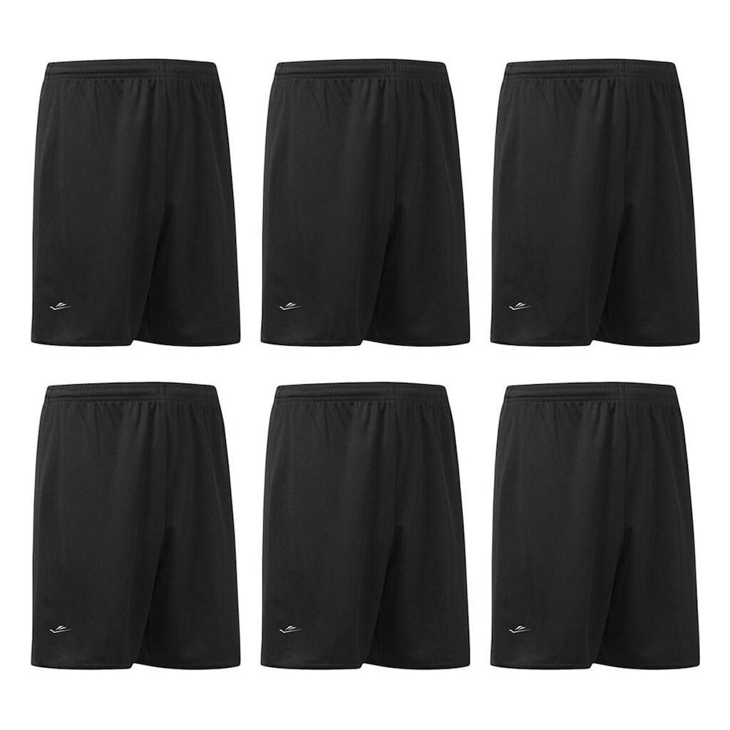Kit 6 Calções Elite Romeo Menti Masculino