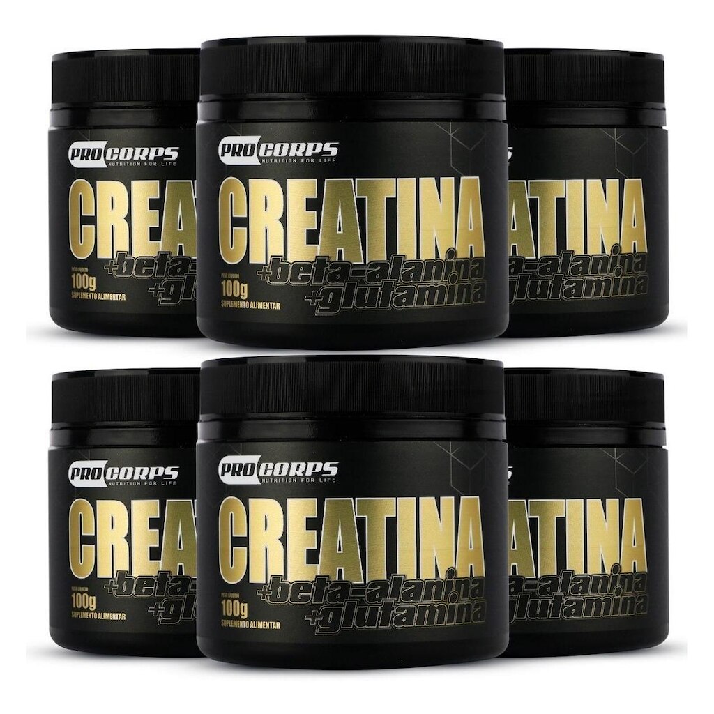 Kit 6 Creatina Micronizada