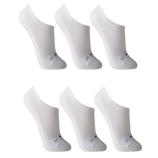 Kit 6 Pares de Meias Lupo Sport Soquete Masculina - Branco Menor preço em Kit 6 Pares de Meias Lupo Sport Soquete Masculina - Branco