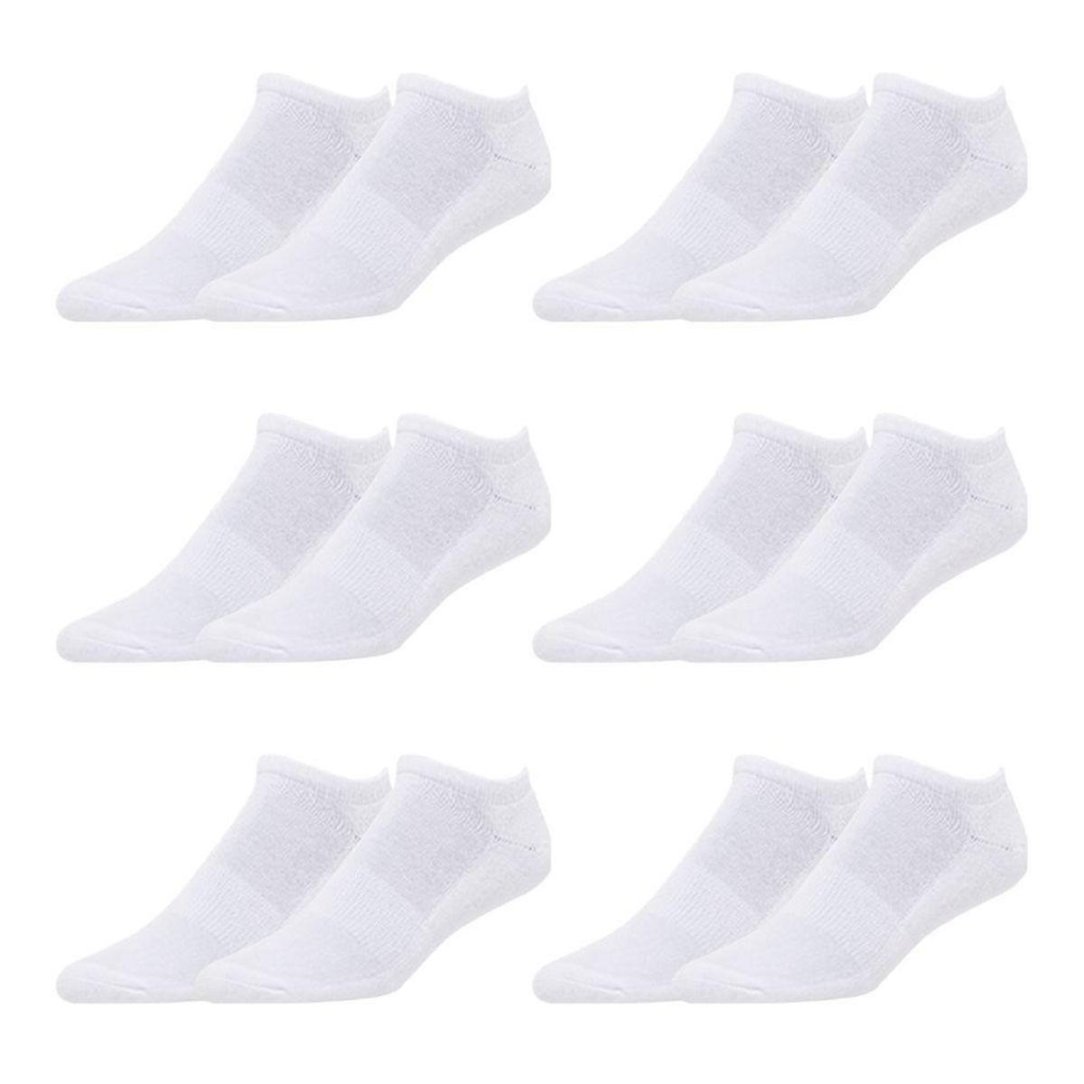 Kit 6 Pares de Meias Masculina Soquete 37/44 Menor preço em Kit 6 Pares de Meias Masculina Soquete 37/44