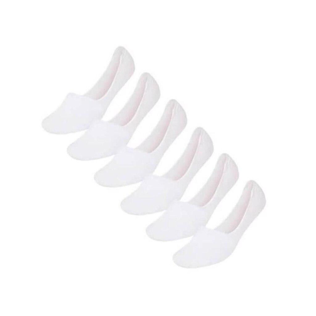 Kit 6 Pares de Meias Masculinas Selene 8760.001 Invisível