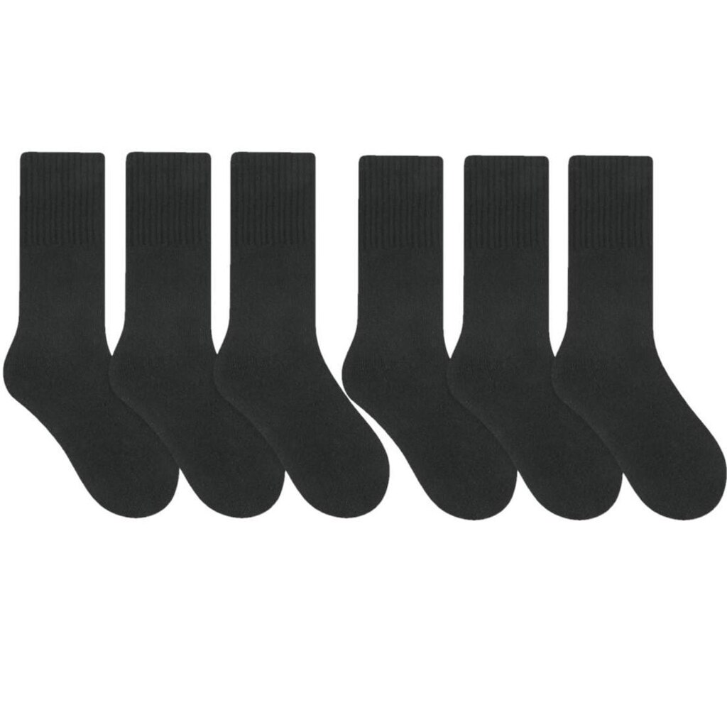 Kit 6 Pares Meia Esportiva Cano Longo Algodão Selene 4090