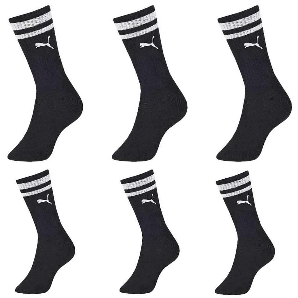Kit 6 Pares Meia Esportiva Masculina Cano Longo Puma 4690