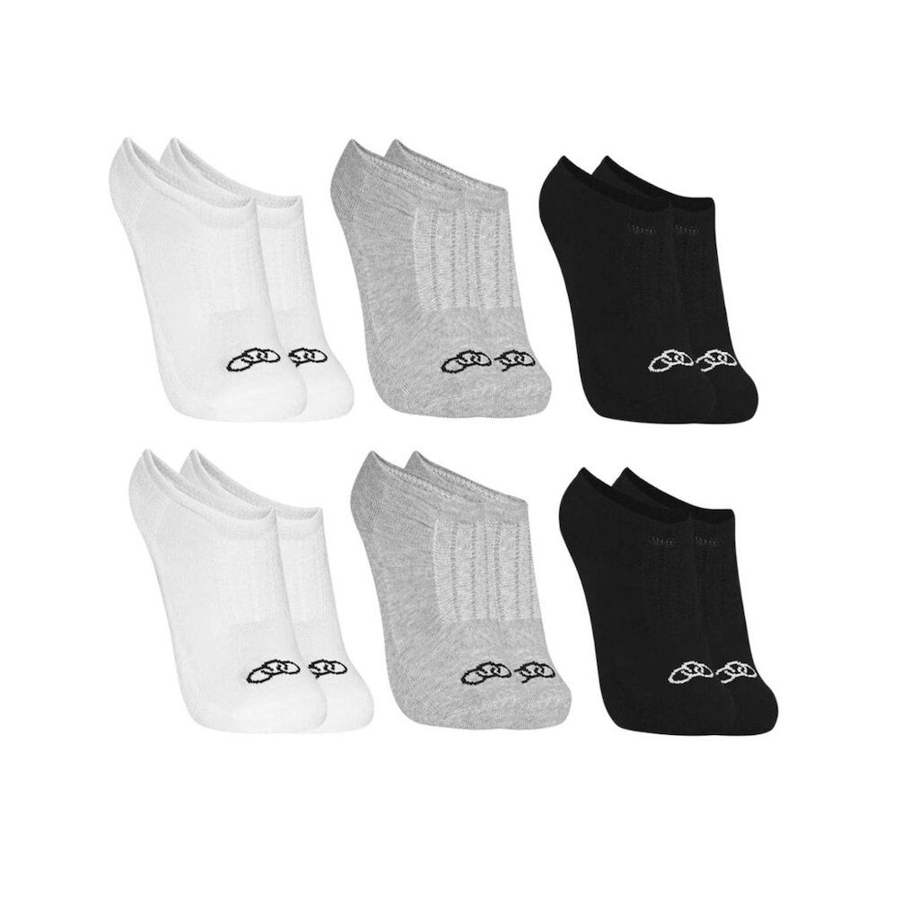 Kit 6 Pares Meia Olympikus Invisível