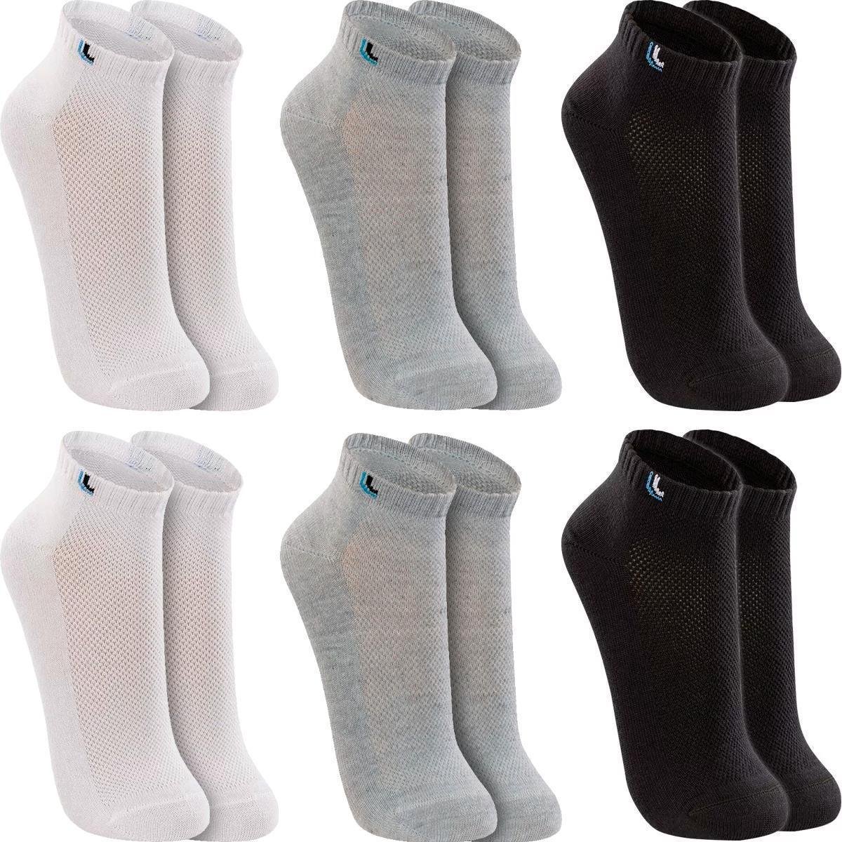 Kit 6 Pares Meias Lupo Algodão Masculina Meia Feminina Cano Curto Baixo Soquete Original é ruim? Kit 6 Pares Meias Lupo Algodão Masculina Meia Feminina Cano Curto Baixo Soquete Original é boa?