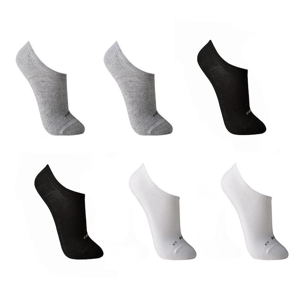 Kit 6 Pares Meias Lupo Invisível Esporte