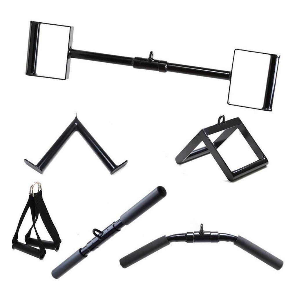 Kit 6 Puxadores Barra Reta Neutra Triângulo V Curva Alça Crossover