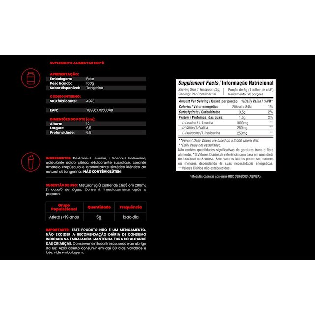 Kit 6 Six Protein 2kg Morango + BCAA 4,5 100g + Creatina 100g + Coqueteleira – Bodybuilders