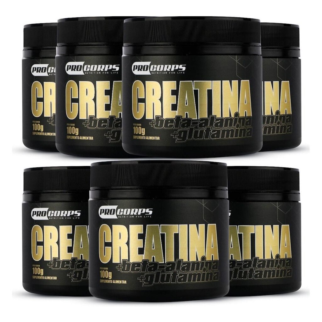 Kit 7 Creatina Micronizada