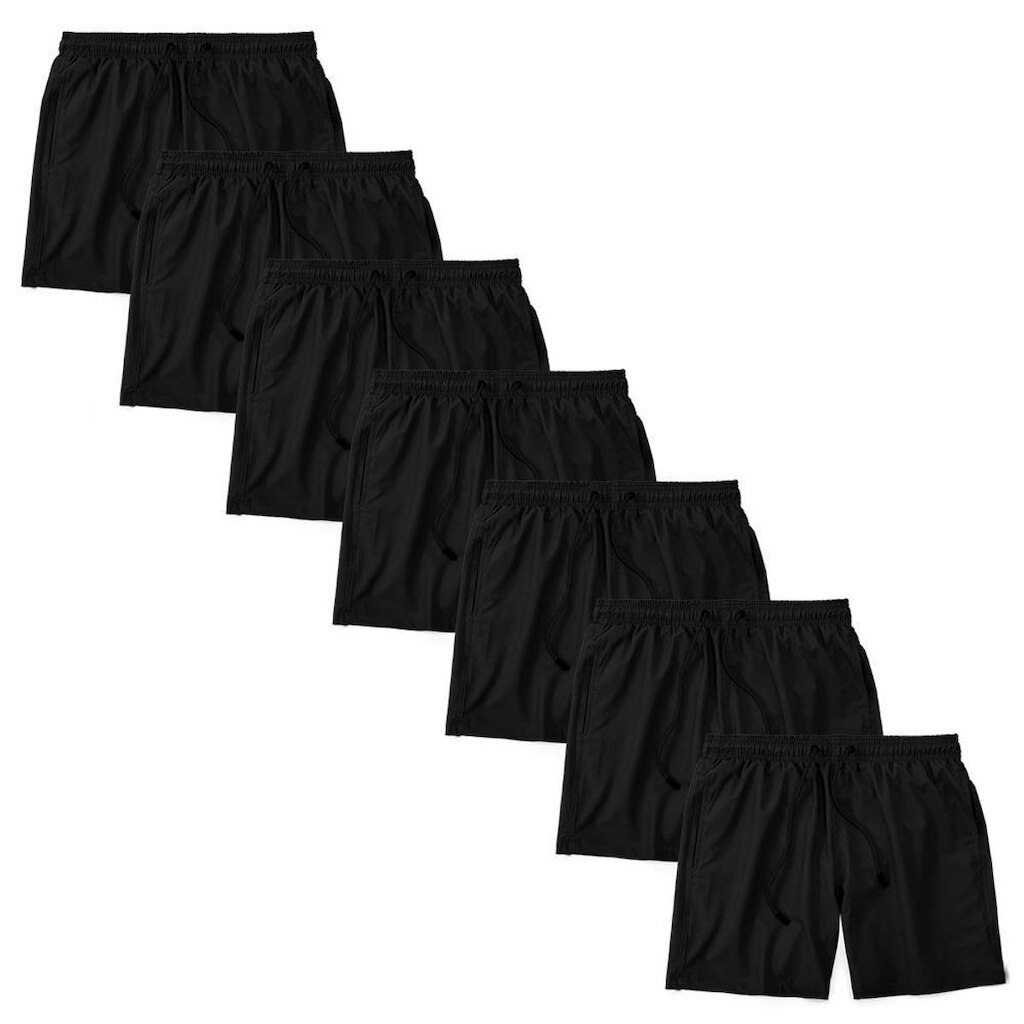 Kit 7 Short Masculino Bermuda Praia Esporte Mauricinho Tacte