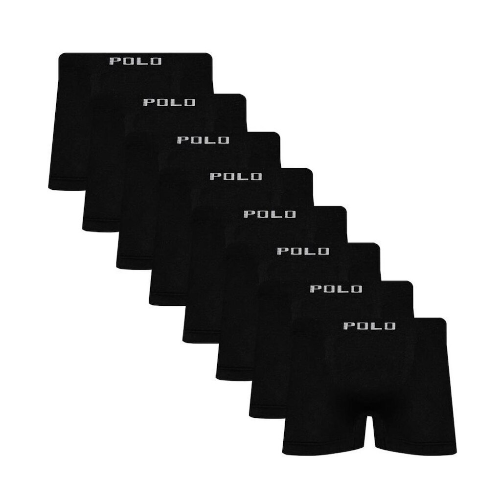 Kit 8 Cuecas Polo Boxer Microfibra - POLO STAR