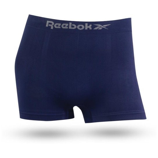 Kit 8 Cuecas Reebok Boxer Classic Microfibra Sortido