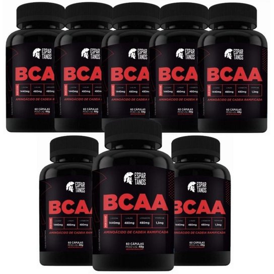 Kit 8x Bcaa 60 Cáps Espartanos - Incolor é ruim? Kit 8x Bcaa 60 Cáps Espartanos - Incolor é boa?
