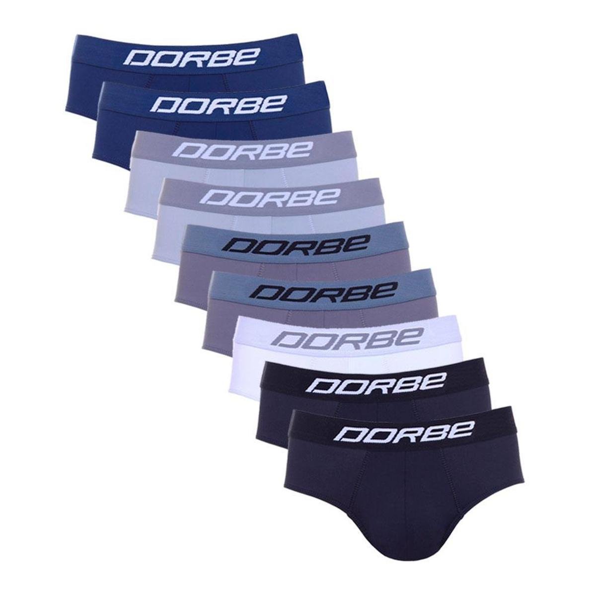 Kit 9 Cuecas Slip Microfibra Dorbe Menor preço em Kit 9 Cuecas Slip Microfibra Dorbe