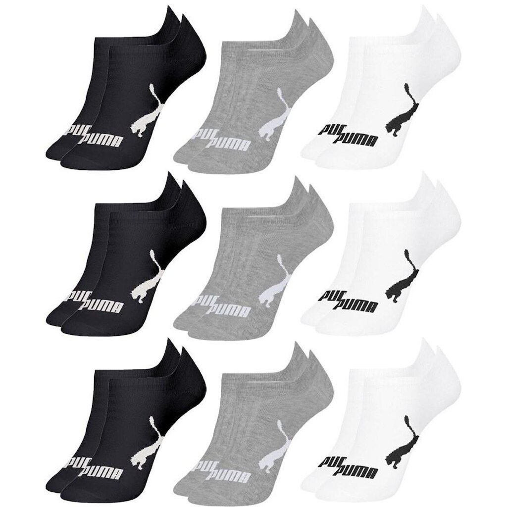 Kit 9 Pares De Meias Puma Sapatilha Esportiva Mas