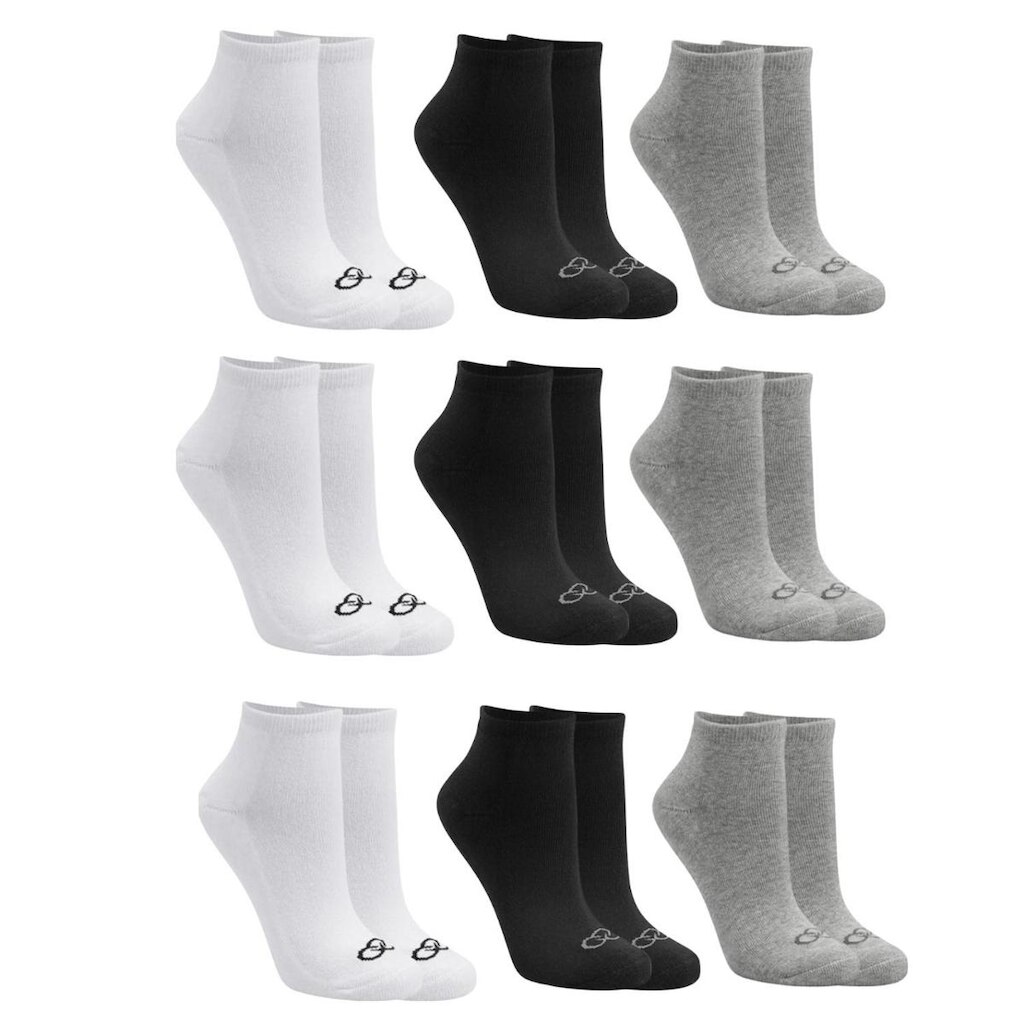 Kit 9 Pares Meia Olympikus Cano Curto