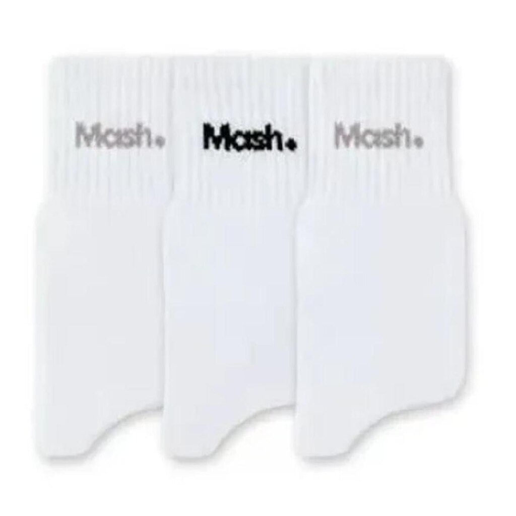 Kit 9 Pares Meias Mash Masculina 20205 Cano Medio Algodão