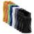 Kit 9 Regatas Nadador Via Basic Dry Academia Masculina - Preto+Laranja