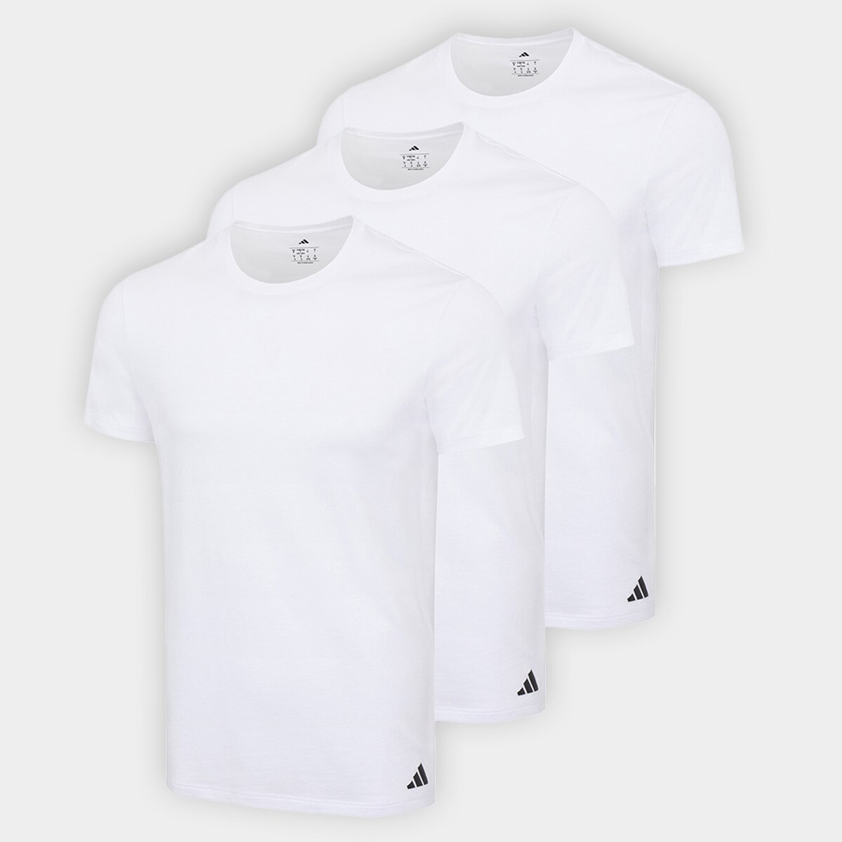Kit Adidas Camiseta + Mochila - Branco | Netshoes