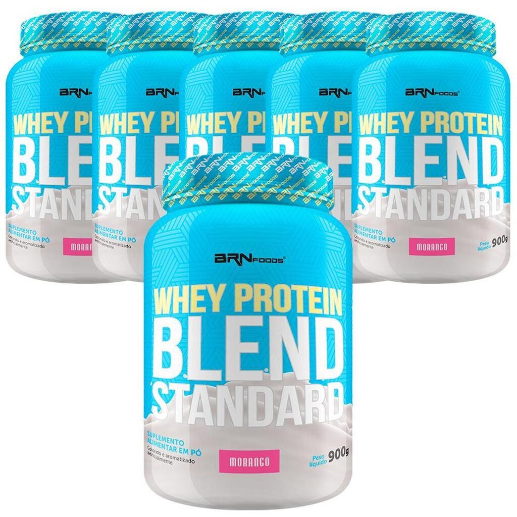 KIT ATACADO: 6x Whey Protein Blend Standard 900g
