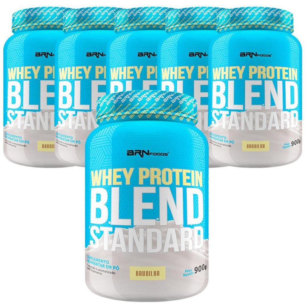 KIT ATACADO: 6x Whey Protein Blend Standard 900g