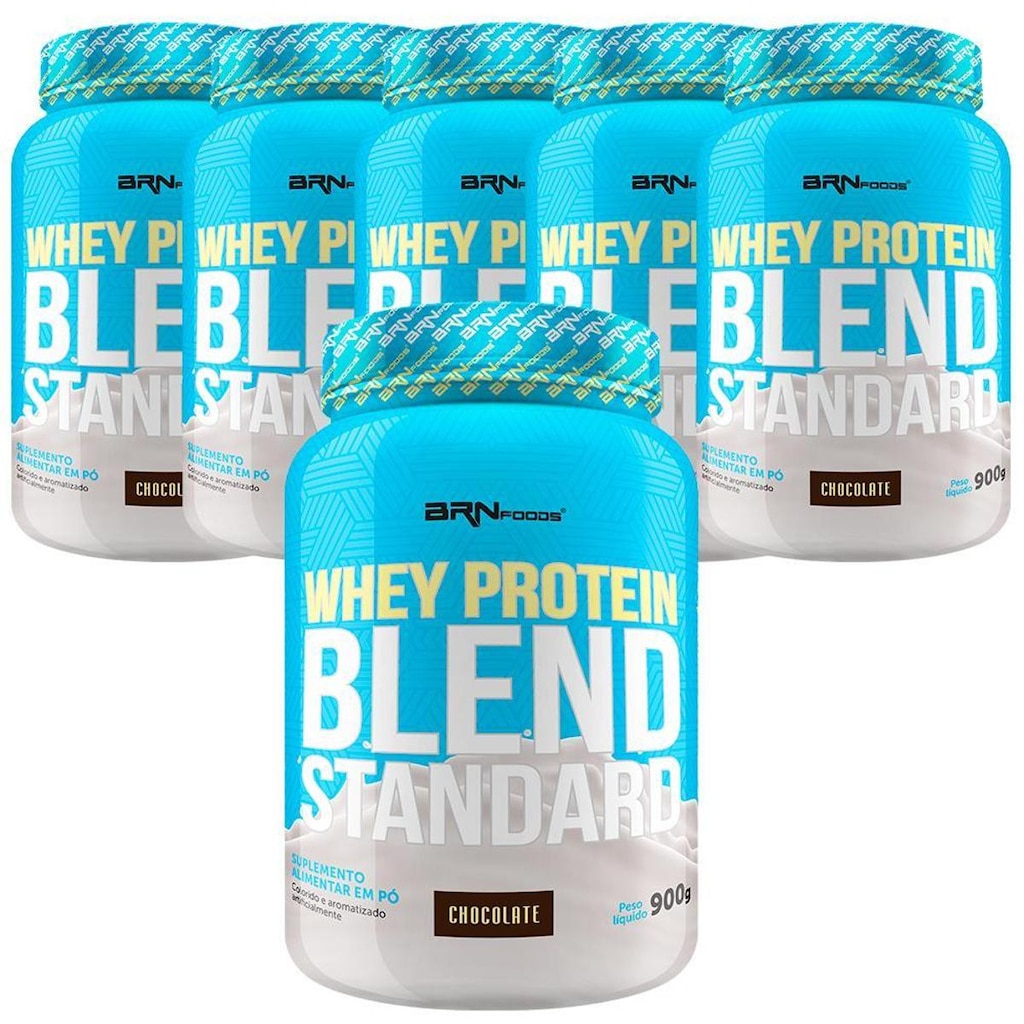 KIT ATACADO: 6x Whey Protein Blend Standard 900g