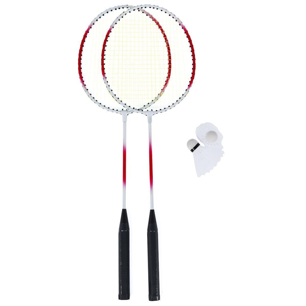 Kit Badminton Hyper Júnior Lazer com 02 Raquetes 02 Petecas
