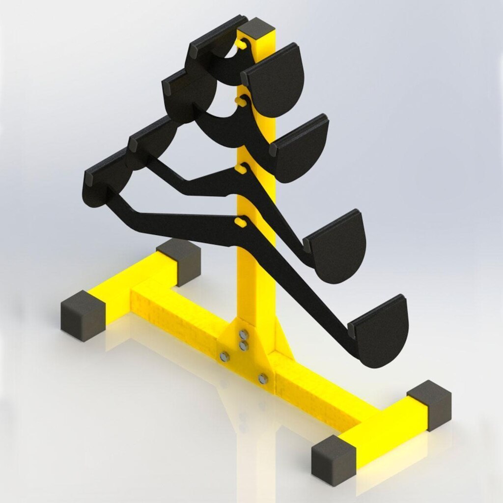 Kit Barra de Pulley 4 posições - Completo