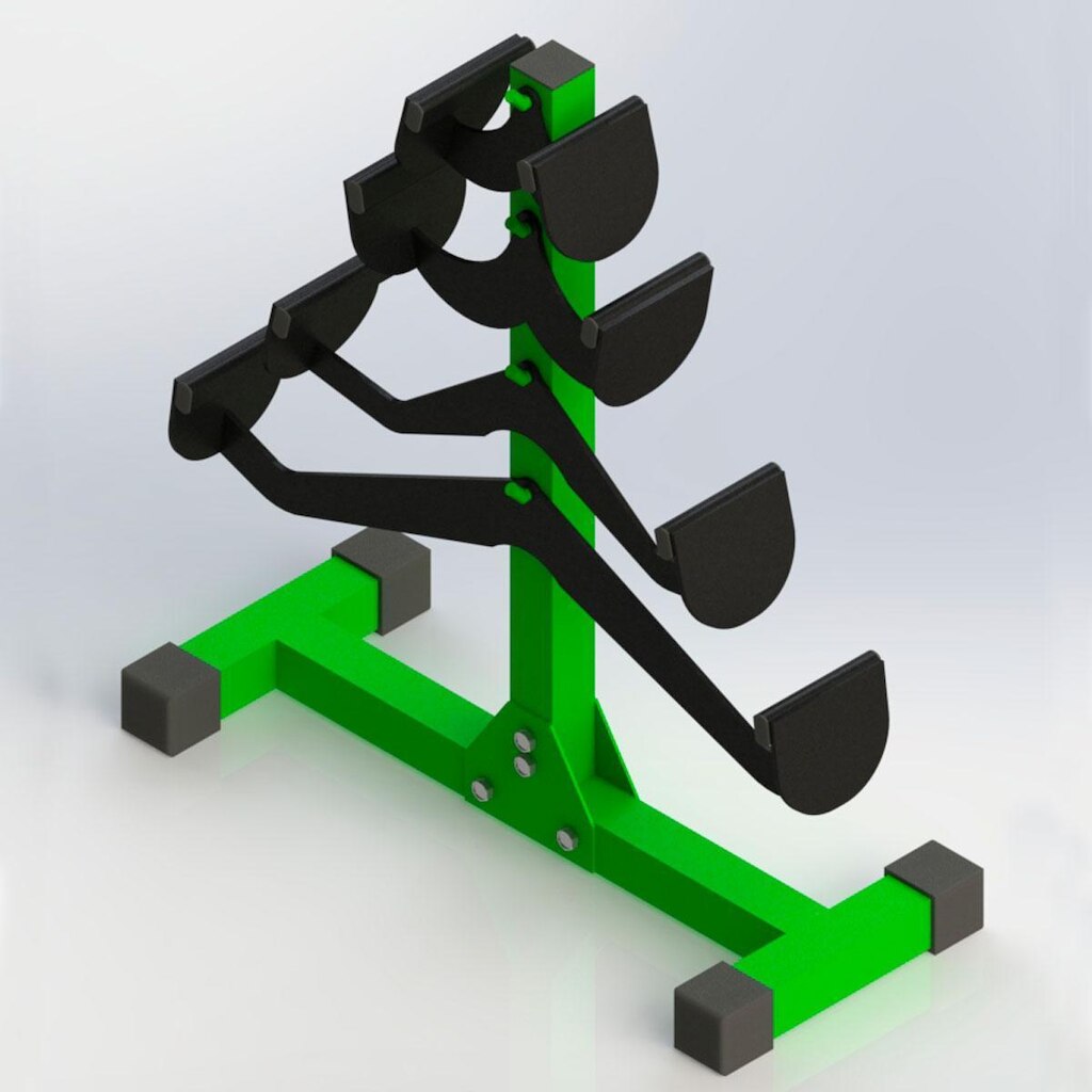 Kit Barra de Pulley 4 posições - Completo