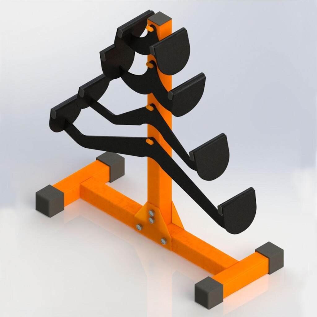 Kit Barra de Pulley 4 posições - Completo