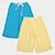 Kit Bermuda Infantil Candy Kids Color 2 Peças Menino - Azul+amarelo