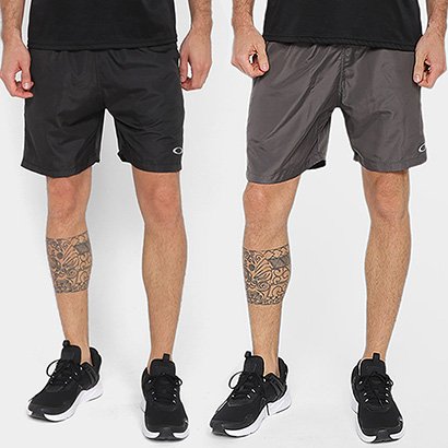 Kit Bermuda Oakley Trn Ellipse Sports Masculina C/ 2 Peças - Masculino